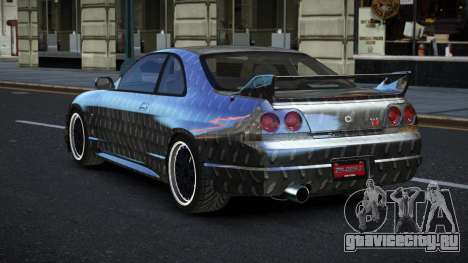 Nissan Skyline R33 Fersa S4 для GTA 4