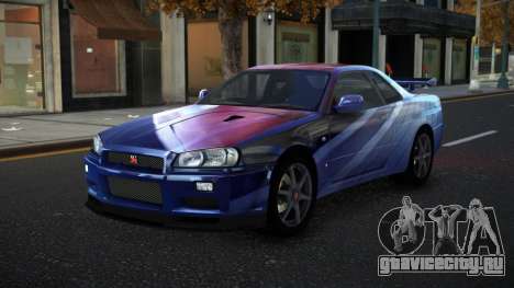 Nissan Skyline R34 Olasin S7 для GTA 4