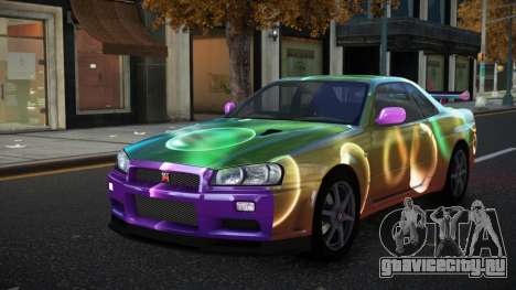 Nissan Skyline R34 Olasin S3 для GTA 4
