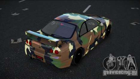 Nissan Skyline R33 GT-R Baslly S13 для GTA 4