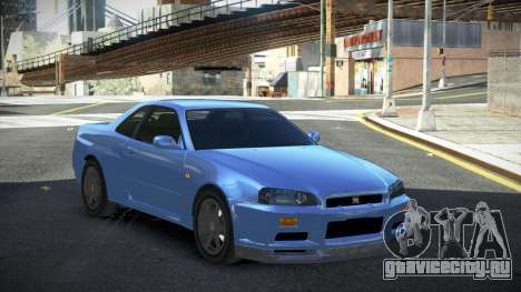 Nissan Skyline R34 Canxamuhu для GTA 4