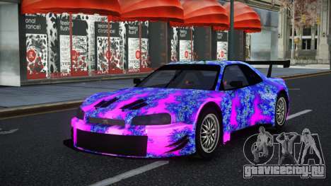 Nissan Skyline R34 Japhli S2 для GTA 4