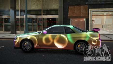 Nissan Skyline R34 Olasin S3 для GTA 4