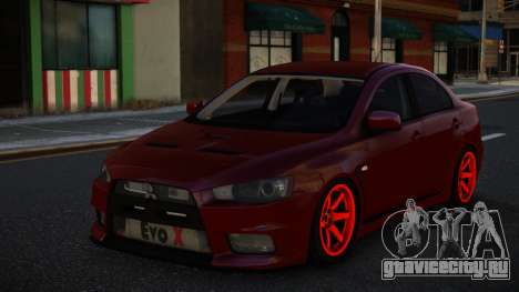 Mitsubishi Lancer Evolution X Xofiweyor для GTA 4