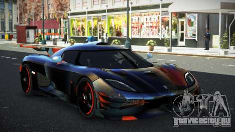 Koenigsegg Agera Jater S5 для GTA 4