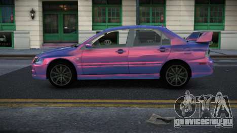 Mitsubishi Lancer Evolution VIII Yanop для GTA 4