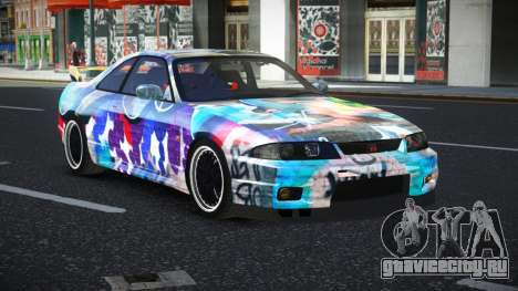 Nissan Skyline R33 Fersa S14 для GTA 4