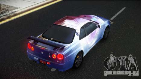 Nissan Skyline R34 Olasin S7 для GTA 4