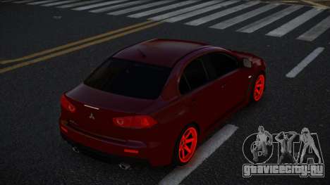 Mitsubishi Lancer Evolution X Xofiweyor для GTA 4