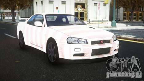 Nissan Skyline R34 Olasin S13 для GTA 4