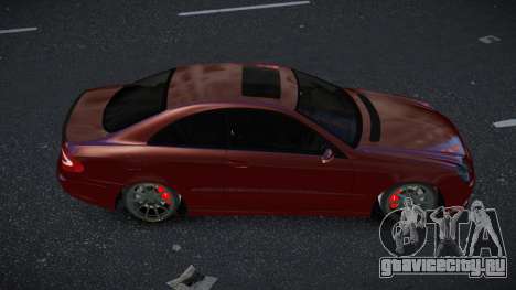 Mercedes-Benz CLK55 AMG Dumanejug для GTA 4