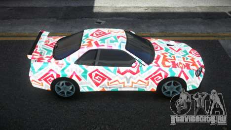Nissan Skyline R34 Jashra S8 для GTA 4