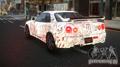 Nissan Skyline R34 Olasin S1 для GTA 4