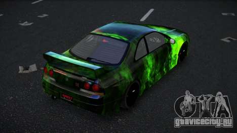 Nissan Skyline R33 GT-R Baslly S14 для GTA 4