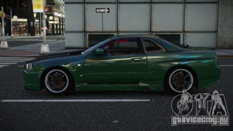 Nissan Skyline R34 Nudtap для GTA 4