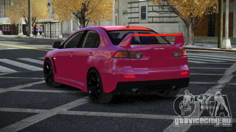 Mitsubishi Lancer Evolution X Dugiwe для GTA 4