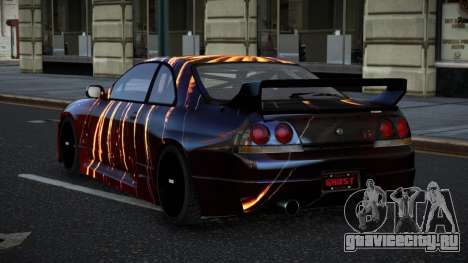 Nissan Skyline R33 GT-R Baslly S12 для GTA 4