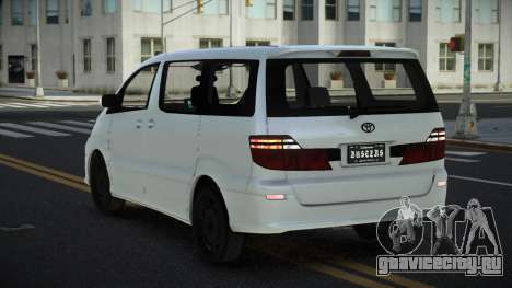 Toyota Alphard Rupacin для GTA 4
