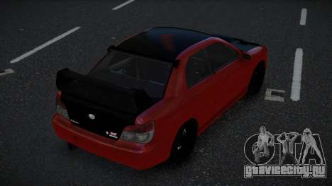 Subaru Impreza Gegfuwod для GTA 4