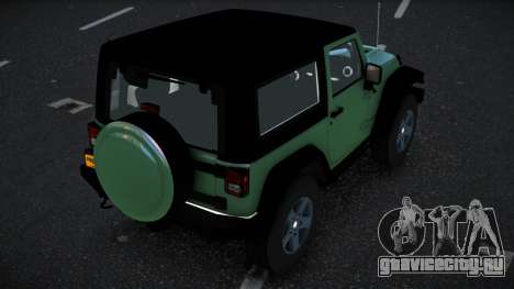 Jeep Wrangler Qobufuqe для GTA 4