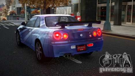 Nissan Skyline R34 Olasin S7 для GTA 4