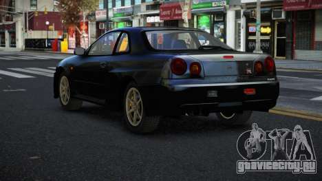 Nissan Skyline R34 Wuquroj для GTA 4