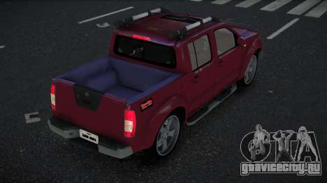 Nissan Frontier Pivdu для GTA 4
