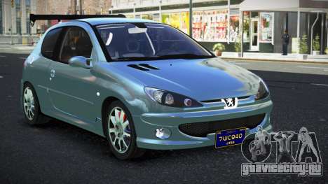 Peugeot 206 Cuxen для GTA 4