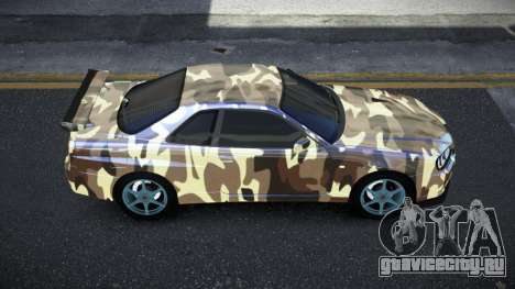 Nissan Skyline R34 Jashra S7 для GTA 4