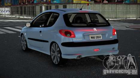 Peugeot 206 Zevhari для GTA 4