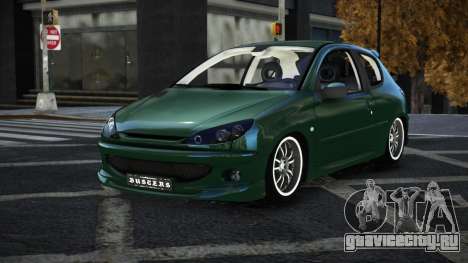 Peugeot 206 Wobaneni для GTA 4