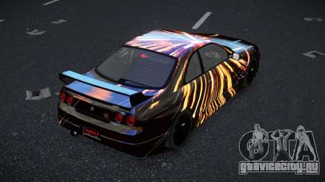 Nissan Skyline R33 GT-R Baslly S12 для GTA 4