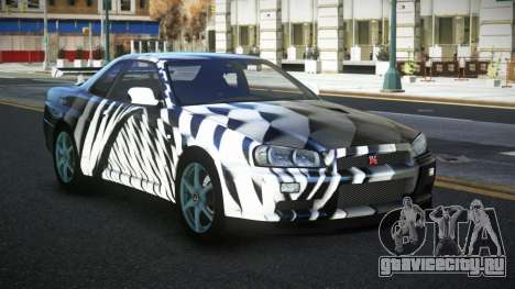 Nissan Skyline R34 Jashra S3 для GTA 4