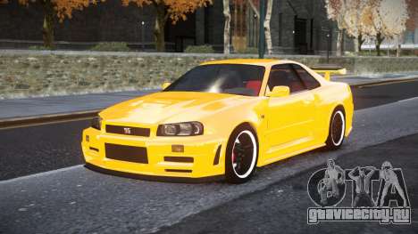 Nissan Skyline R34 Haxme для GTA 4