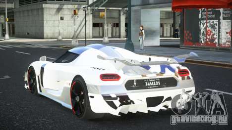 Koenigsegg Agera Jater S6 для GTA 4