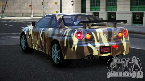 Nissan Skyline R34 Jashra S7 для GTA 4
