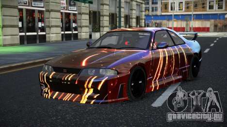 Nissan Skyline R33 GT-R Baslly S12 для GTA 4