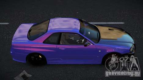 Nissan Skyline R34 Cijagas для GTA 4