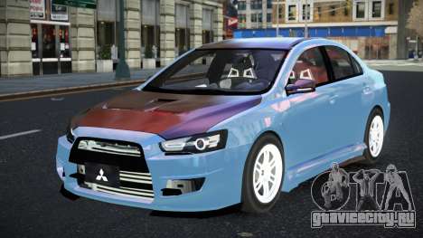 Mitsubishi Lancer Evolution X Moyivoza для GTA 4