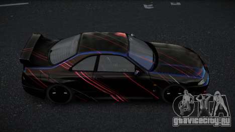 Nissan Skyline R33 GT-R Baslly S1 для GTA 4