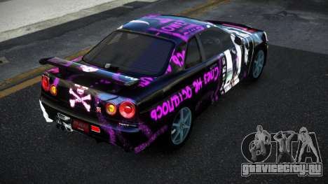 Nissan Skyline R34 Jashra S13 для GTA 4