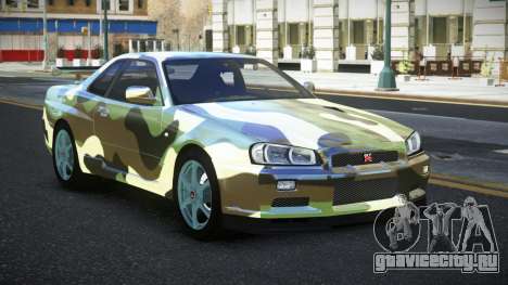 Nissan Skyline R34 Jashra S11 для GTA 4