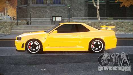 Nissan Skyline R34 Haxme для GTA 4