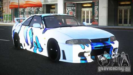 Nissan Skyline R33 GT-R Baslly S2 для GTA 4