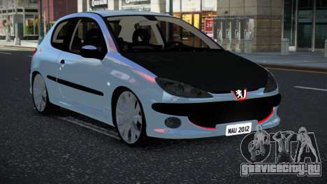 Peugeot 206 Zevhari для GTA 4