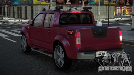 Nissan Frontier Pivdu для GTA 4