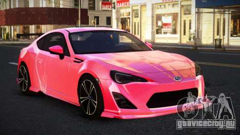 Subaru BRZ Stintha S8 для GTA 4