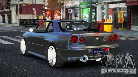 Nissan Skyline R34 Quqetihi для GTA 4