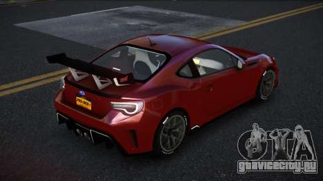 Subaru BRZ Kocohica для GTA 4