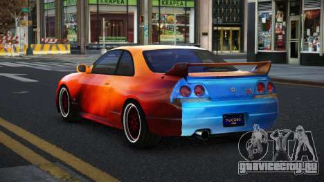 Nissan Skyline R33 Chriley S10 для GTA 4